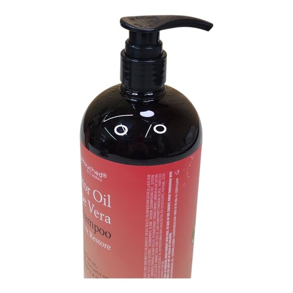 Beauty Untouched 2 pk Castor Oil & Aloe Vera Shampoo Jumbo Fortify & Restore - Picture 3 of 5